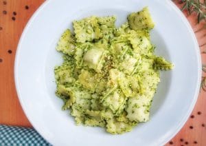 SORPRENDE A TU PAREJA CON UNOS RAVIOLIS AL PESTO